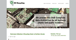 Desktop Screenshot of nvrecycling.com