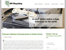 Tablet Screenshot of nvrecycling.com